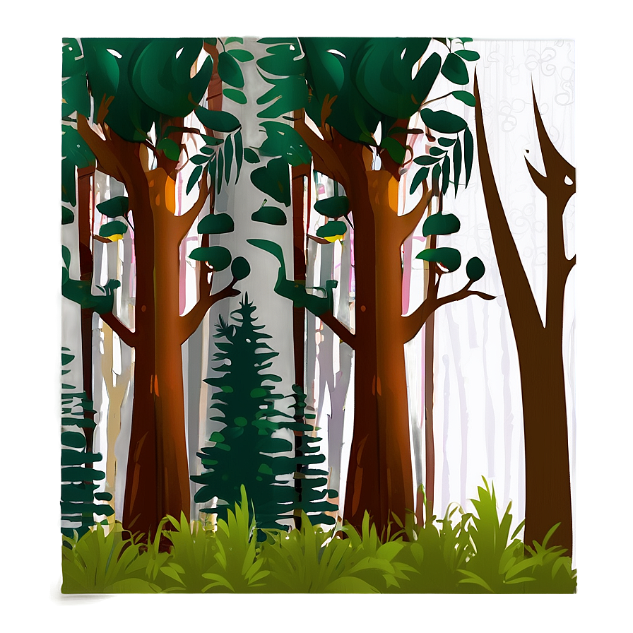 Forest Doodle Png Jjm32