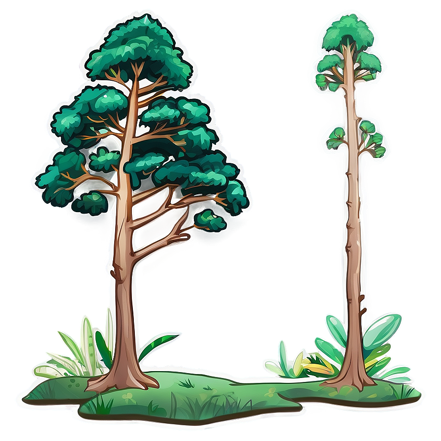 Forest Edge Outline Png 45