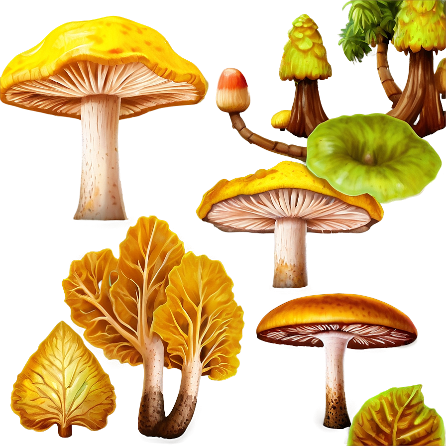 Forest Fungus Png Wut