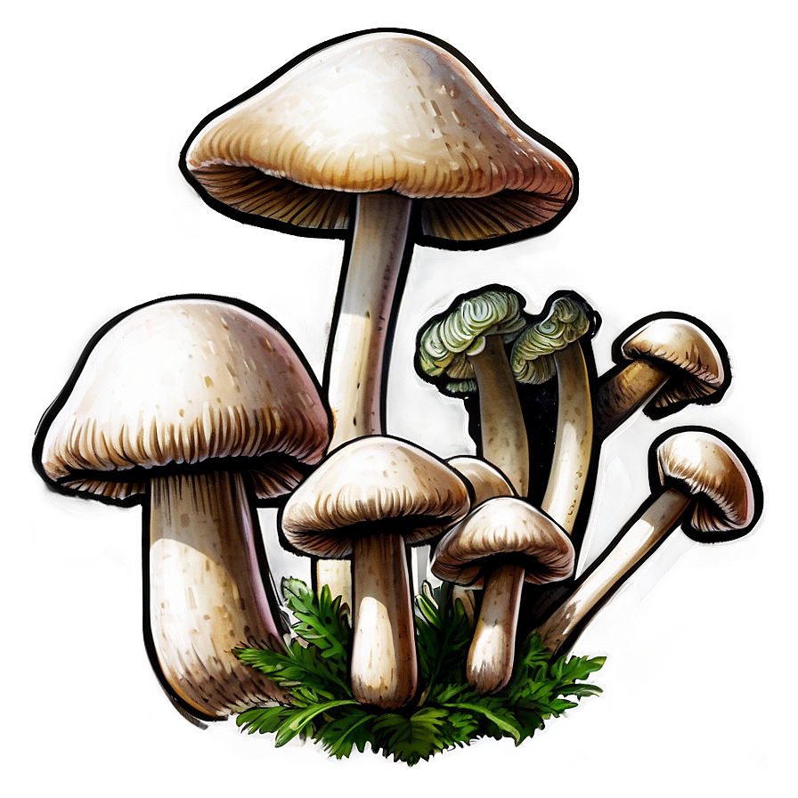 Forest Mushroom Png Cnd