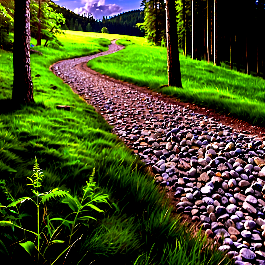 Forest Path Gravel Png Kgw