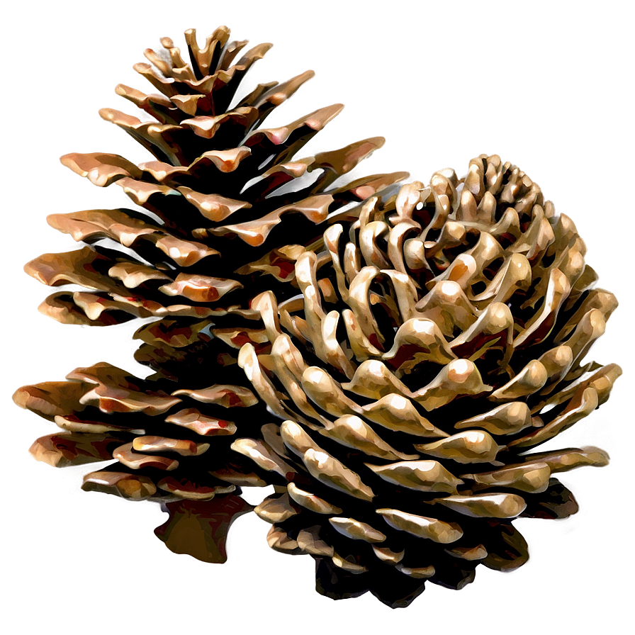 Forest Pinecone Artwork Png Rme