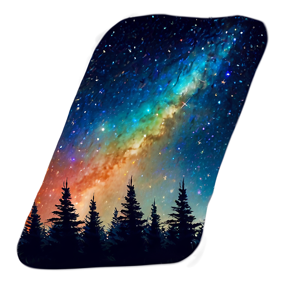 Forest Starry Sky Png Rca