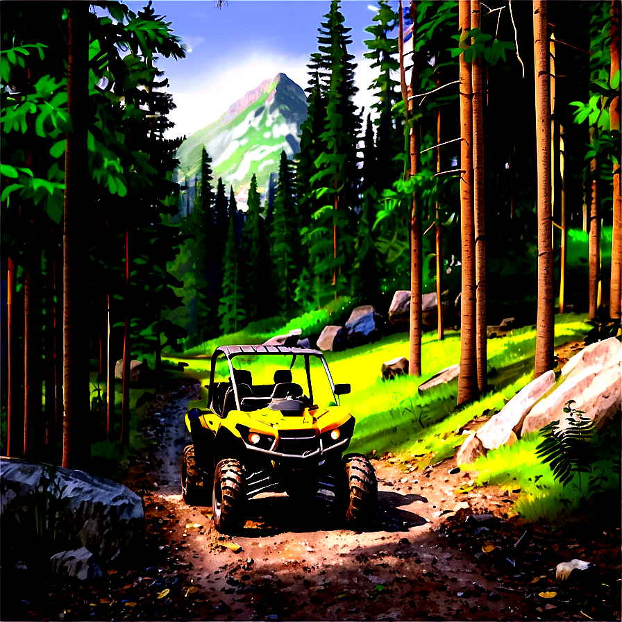 Forest Trail Atv Png 62