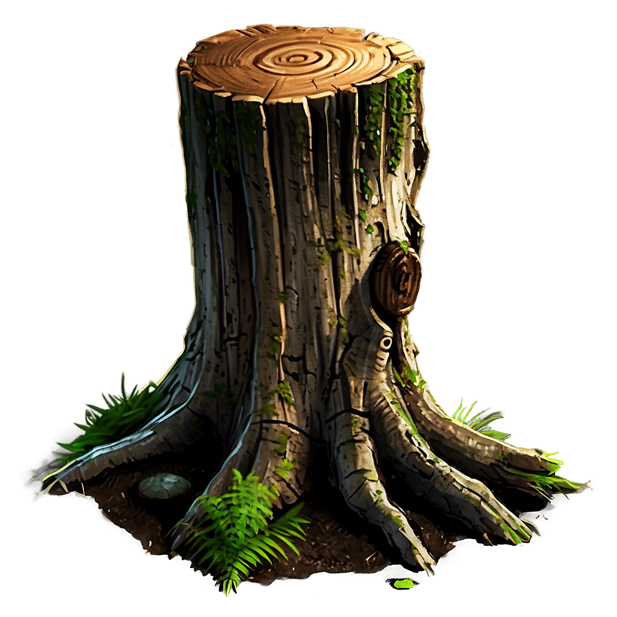 Forest Tree Stump Png Oxa