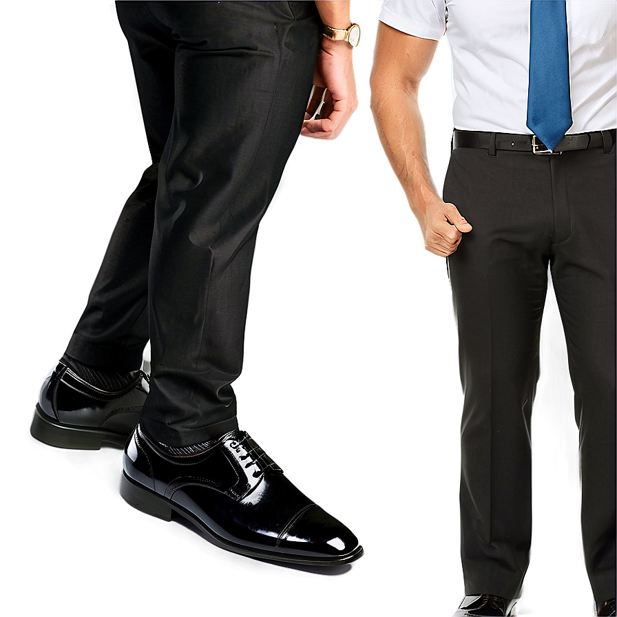 Formal Black Pants Png 78