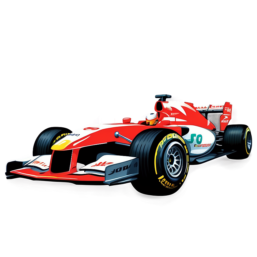 Formula One Car Vector Png 79