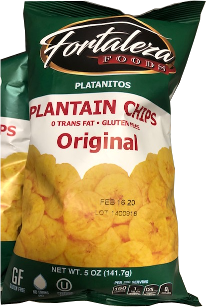 Fortaleza Plantain Chips Package