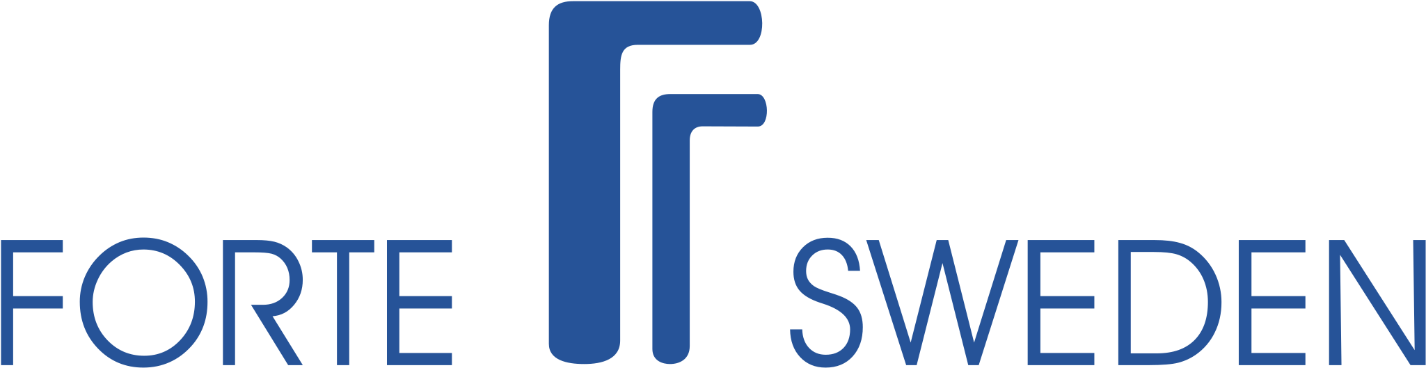 Forte Sweden Logo Blue