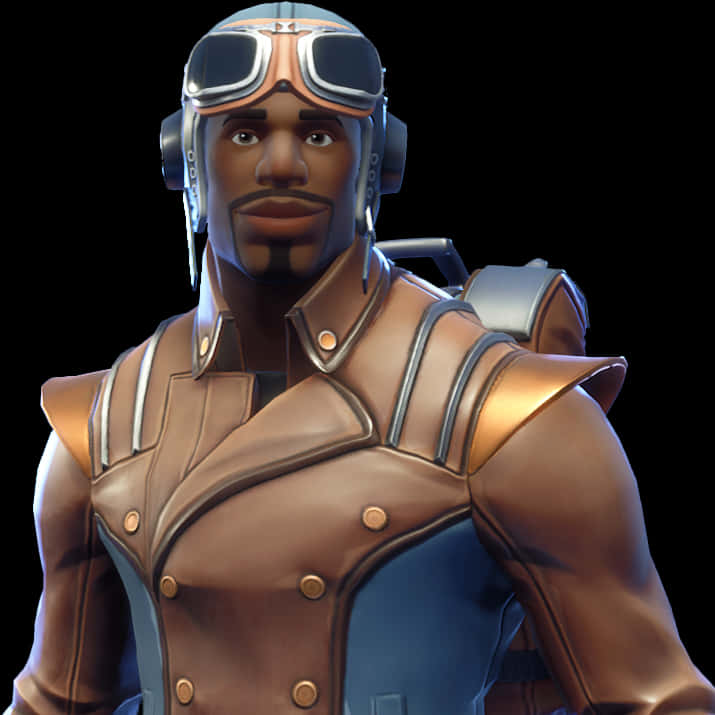 Fortnite Aviator Skin Portrait