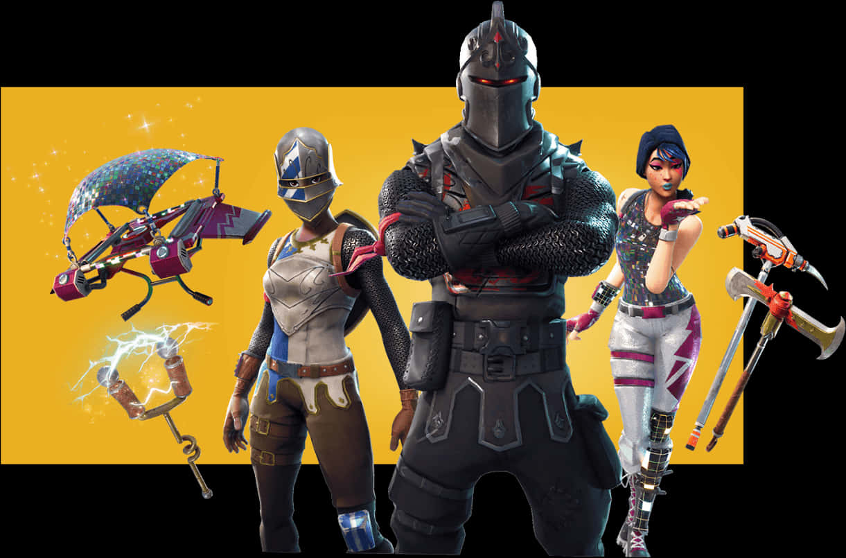 Fortnite Charactersand Gear Promo