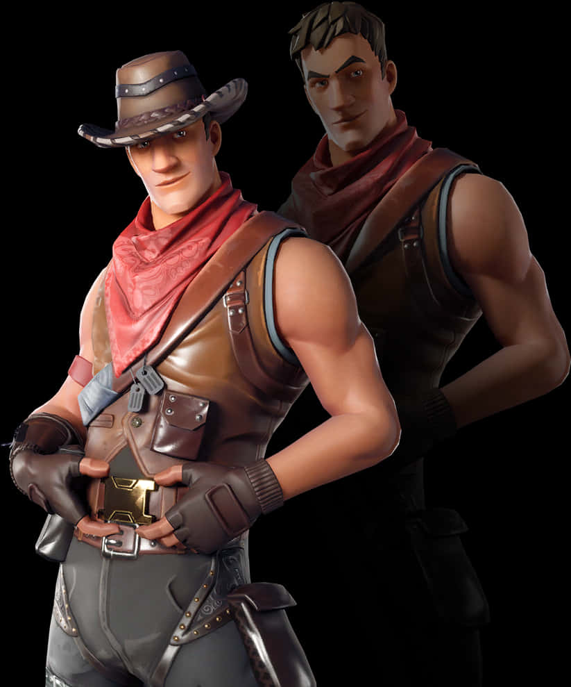 Fortnite Cowboy Skins Pose