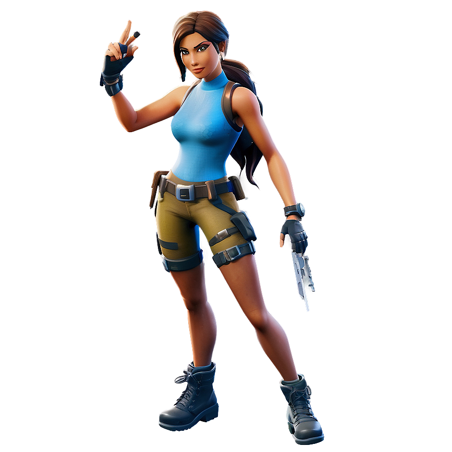 Fortnite Lara Croft Archetype Png 91