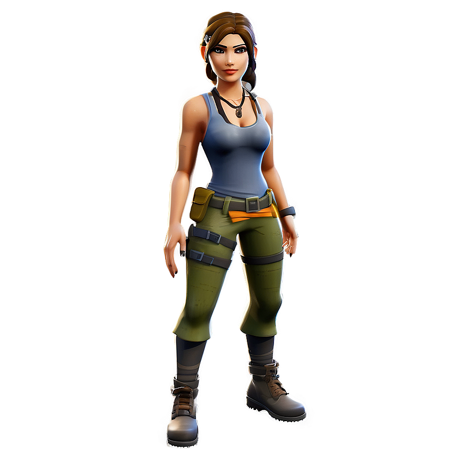 Fortnite Lara Croft Premium Skin Png 51