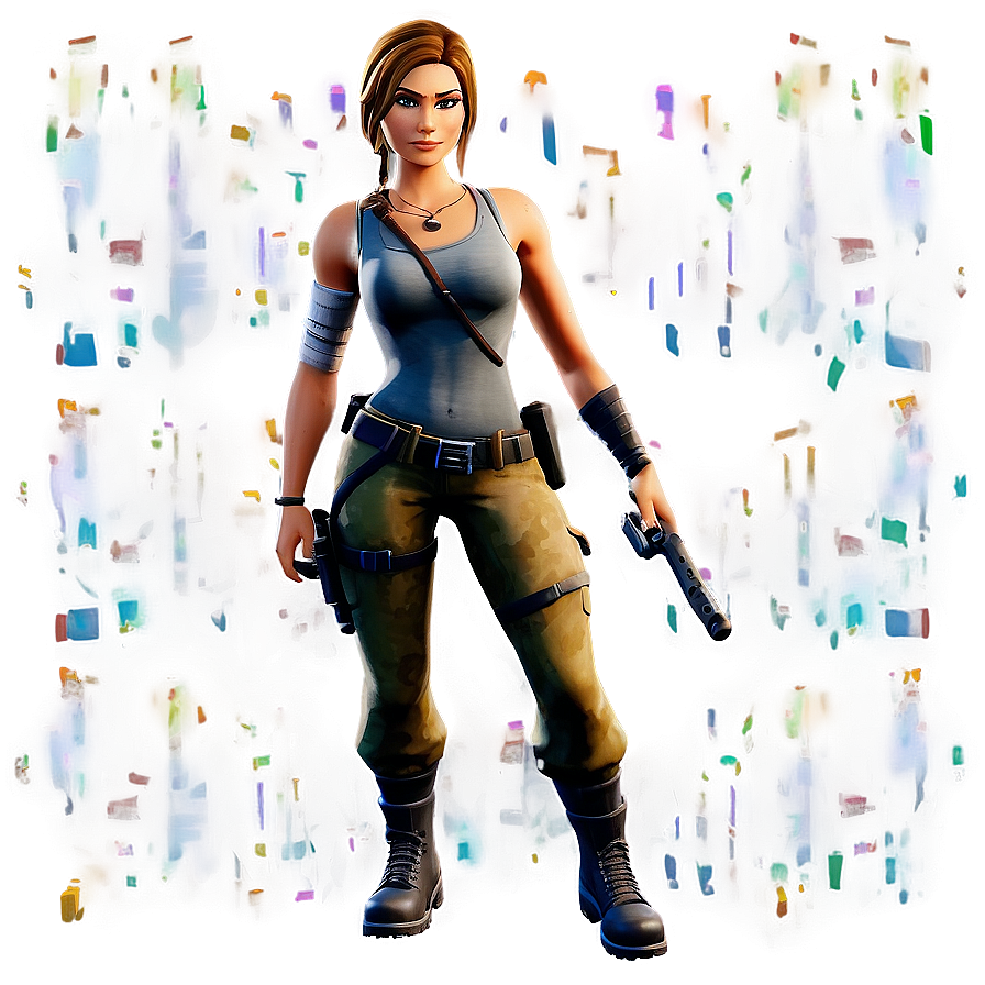 Fortnite Lara Croft Signature Look Png 6