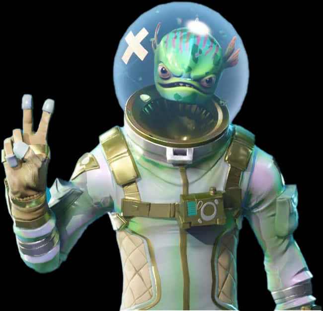 Fortnite Leviathan Skin Peace Sign