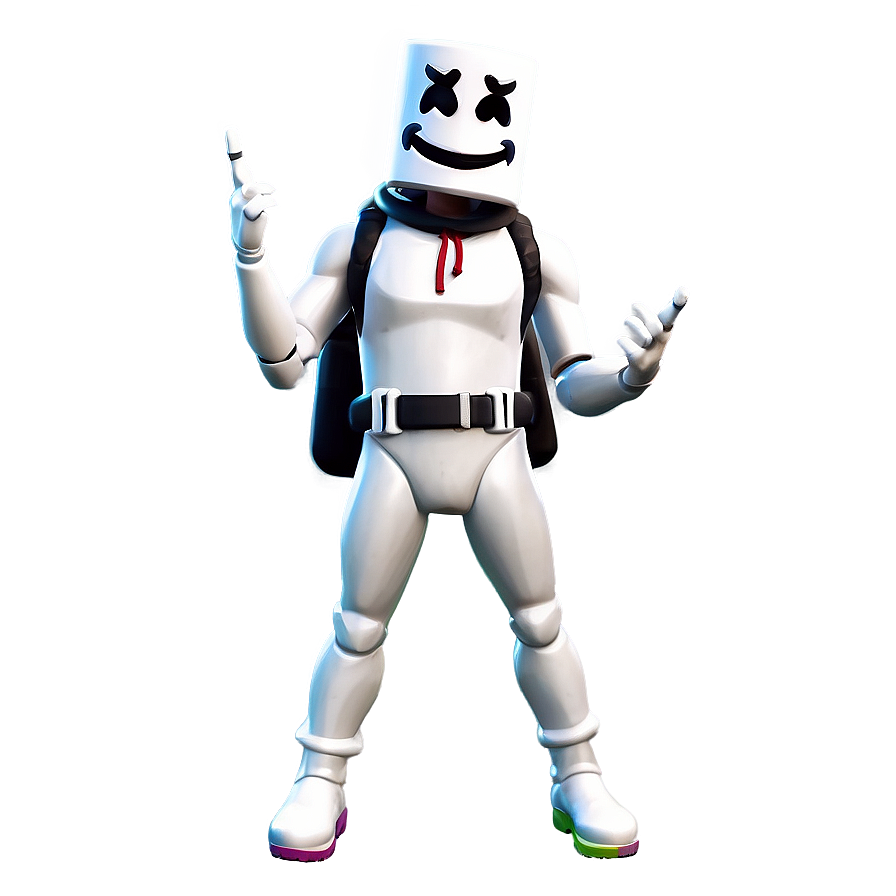 Fortnite Marshmello Action Figure Png Sgp