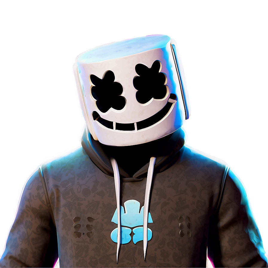 Fortnite Marshmello Fan Art Png 5