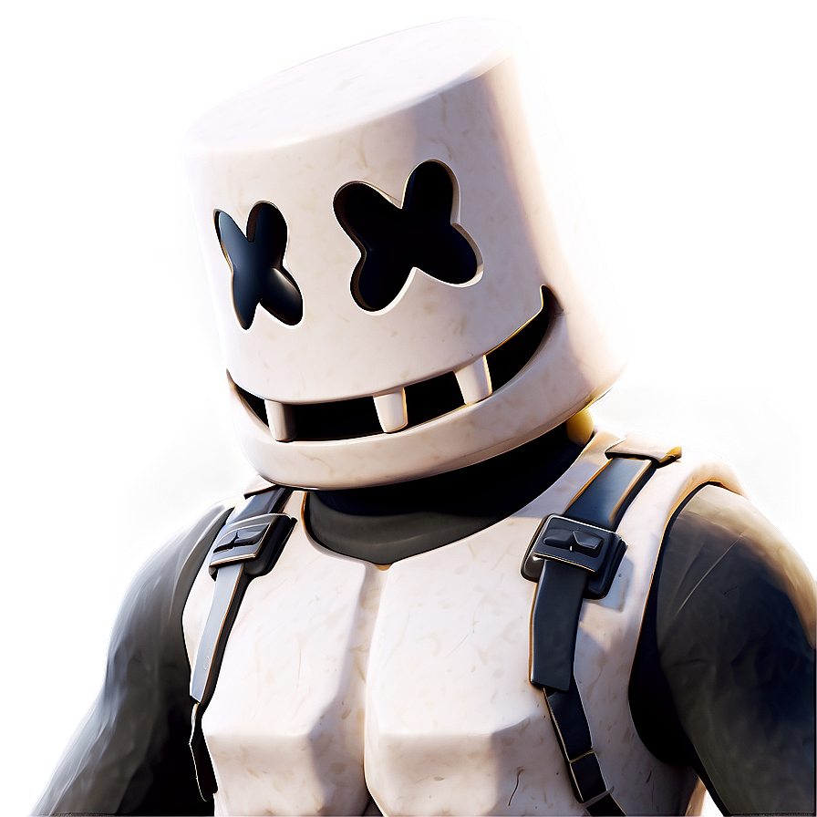 Fortnite Marshmello Outfit Png Qqh89