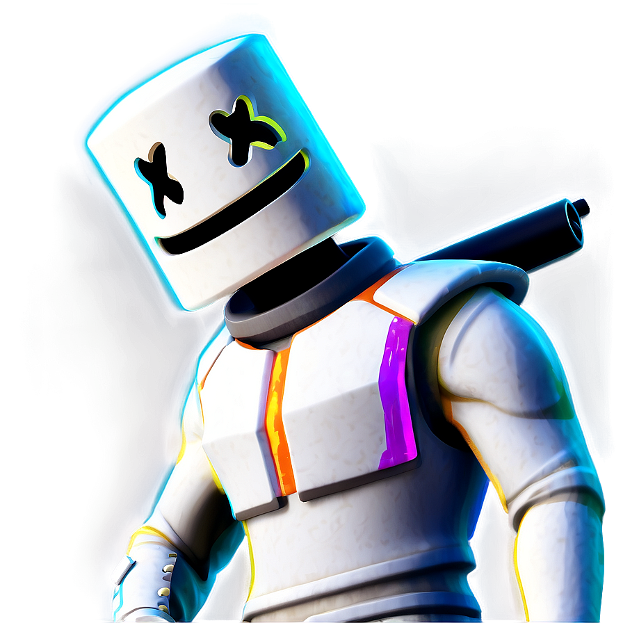 Fortnite Marshmello Skin Art Png 06252024