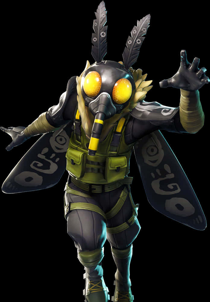 Fortnite Mothmando Character Pose