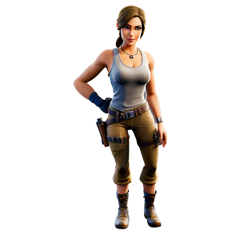 Fortnite Seasonal Lara Croft Png Gii26