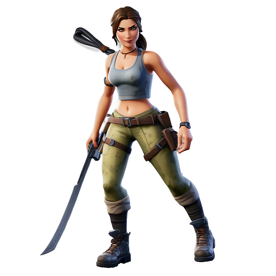 Fortnite Tomb Raider Lara Croft Challenge Png 06282024