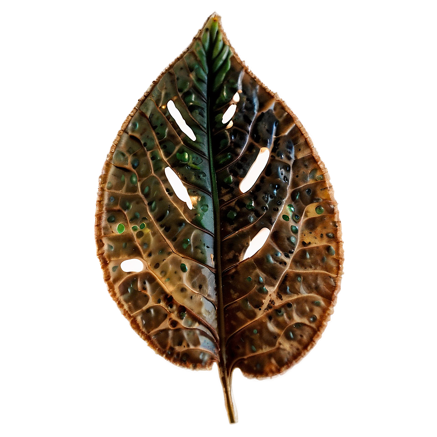 Fossilized Leaf Png 66