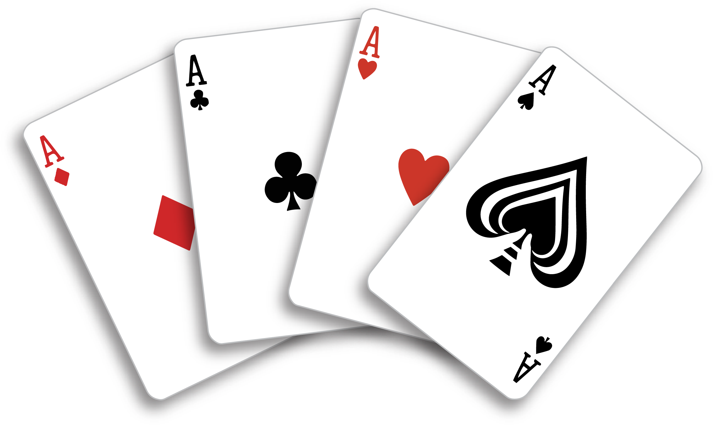 Four Aces Playing Cards