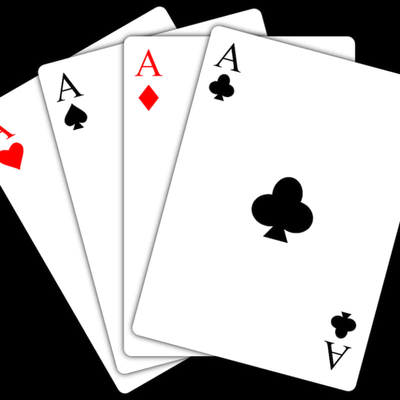 Four Aces Playing Cards