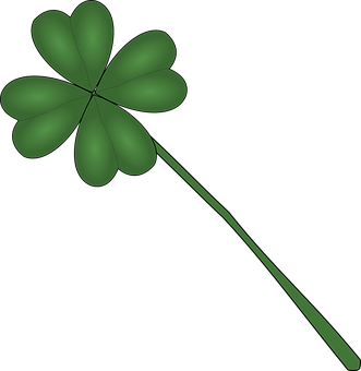 Four Leaf Clover Illustration