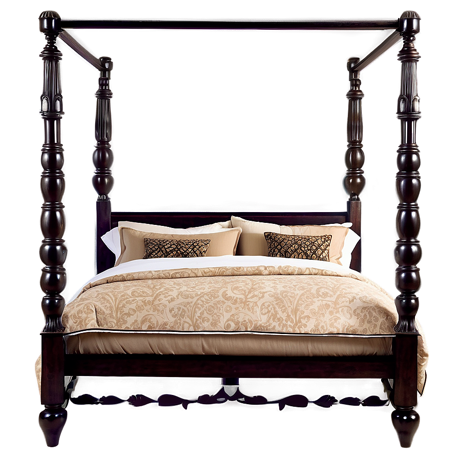 Four Poster Bed Png 06282024 Image