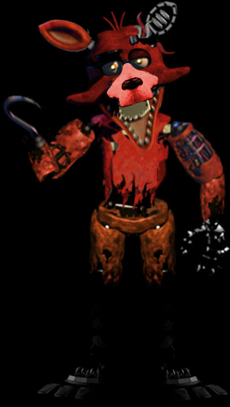 Foxy_ Pirate_ Animatronic_ F N A F