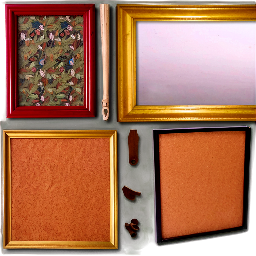 Framed Cork Board Selections Png 06202024