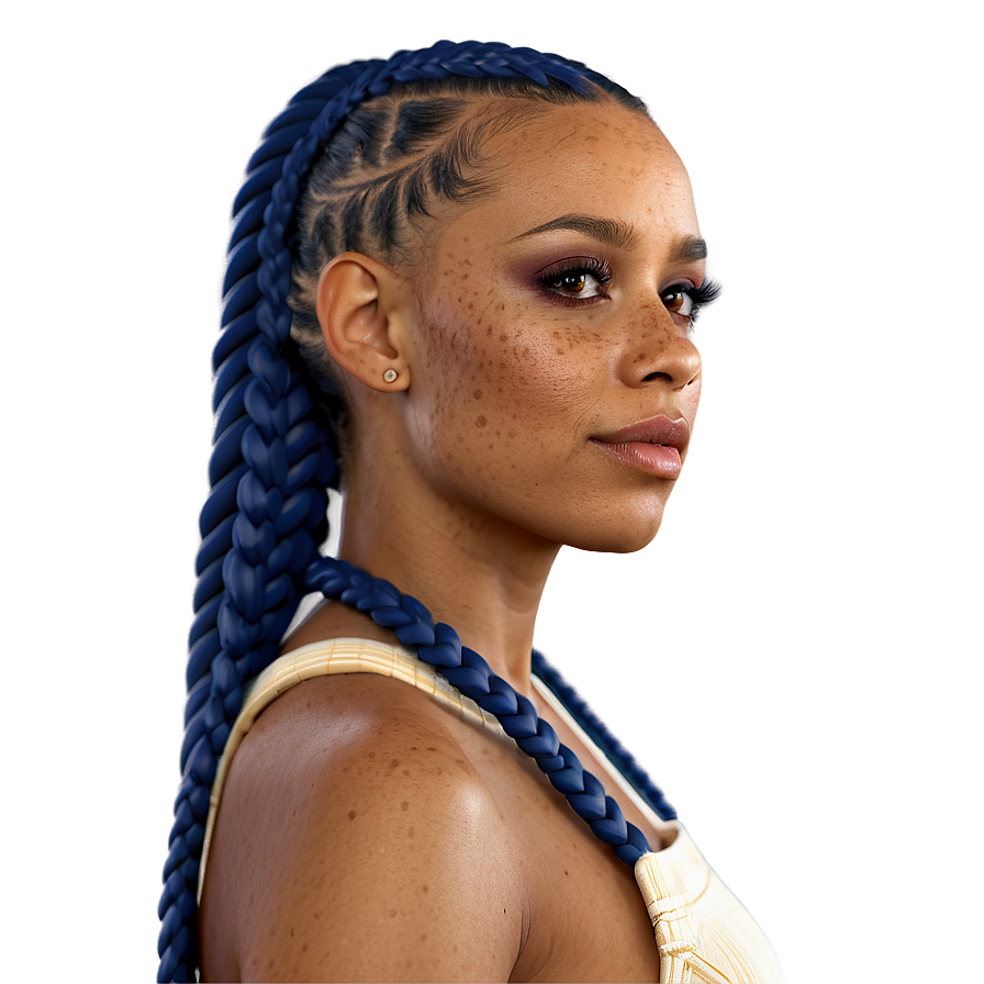 Freckles And Braids Png 06122024