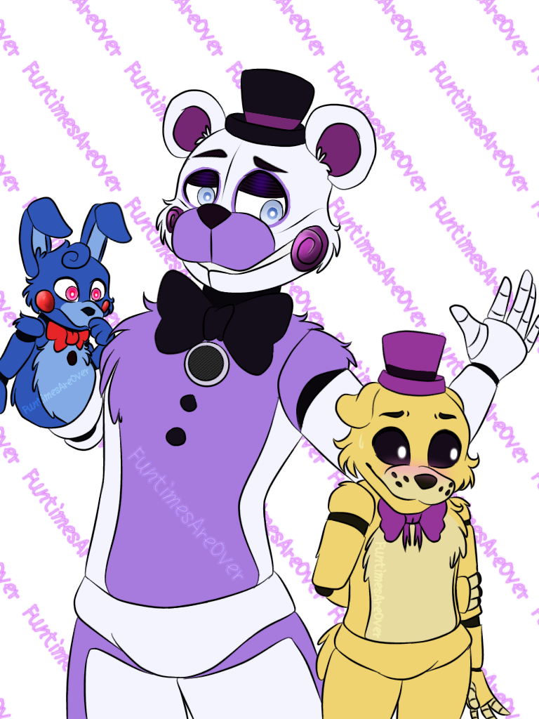 Fredbear_and_ Friends_ Fan_ Art