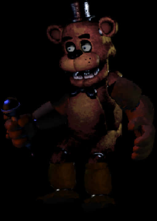 Freddy Fazbear Dark Background