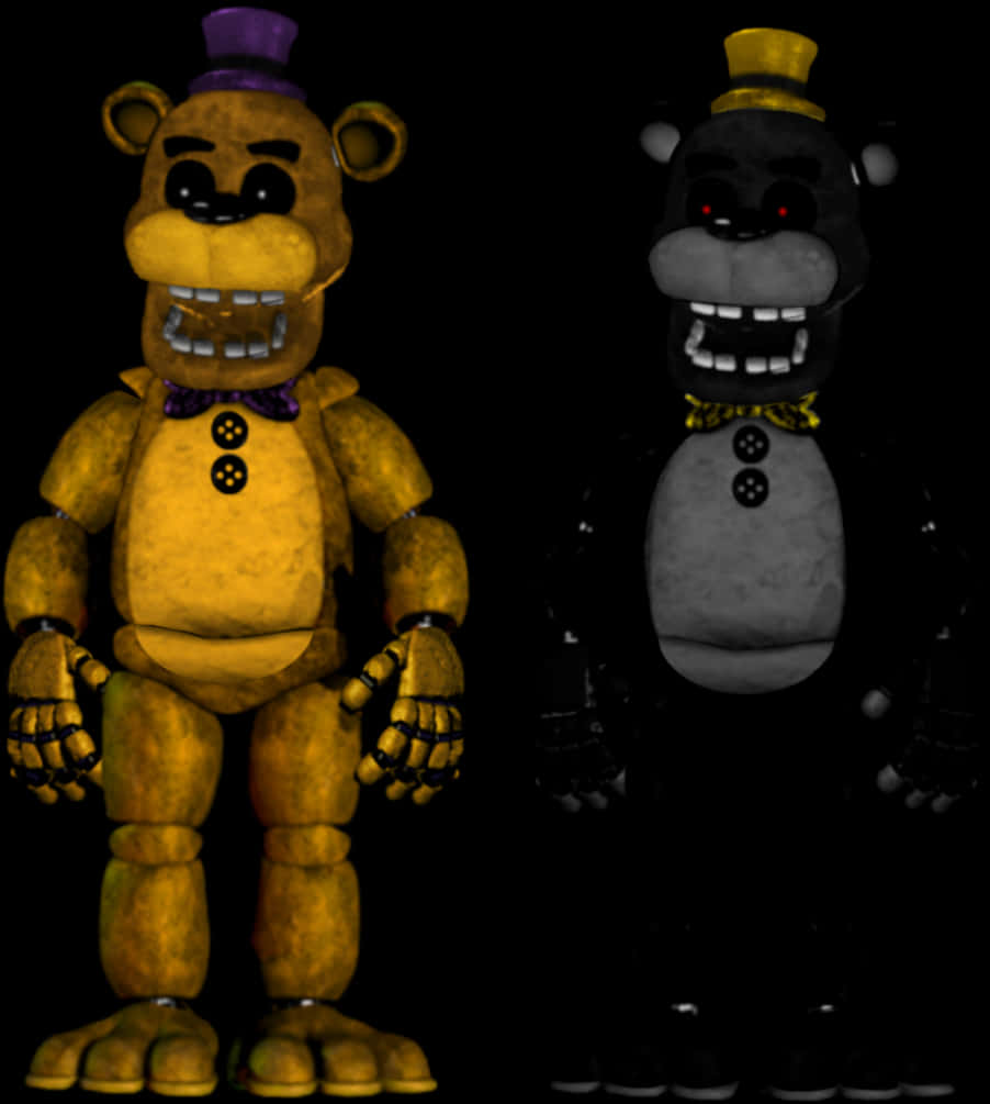 Freddy Fazbear Duo Darkness