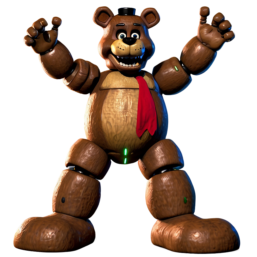 Freddy Fazbear Jumpscare Scene Png Bvb