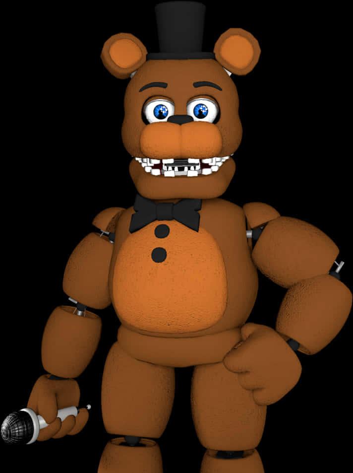 Freddy Fazbear3 D Model