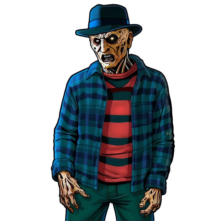 Freddy Krueger Burned Face Png Tpq21