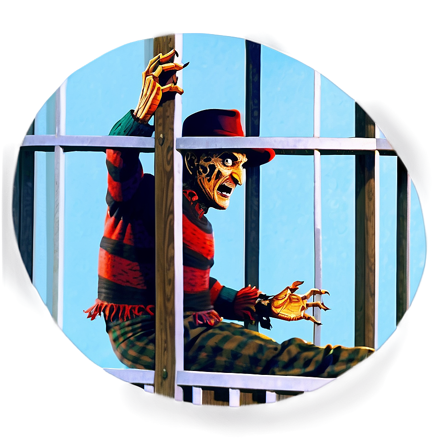 Freddy Krueger Nightmare Scene Png Ekm