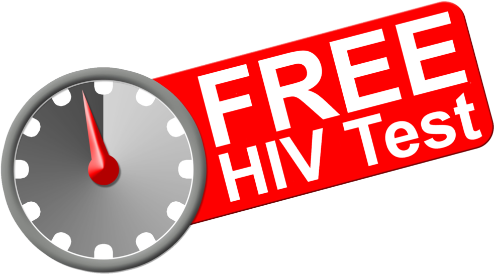 Free H I V Test Sign