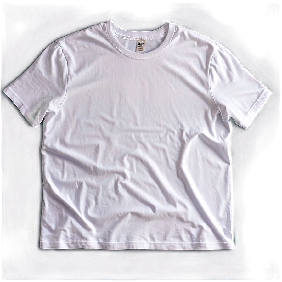 Free White T-shirt Template Mockup Png 06132024