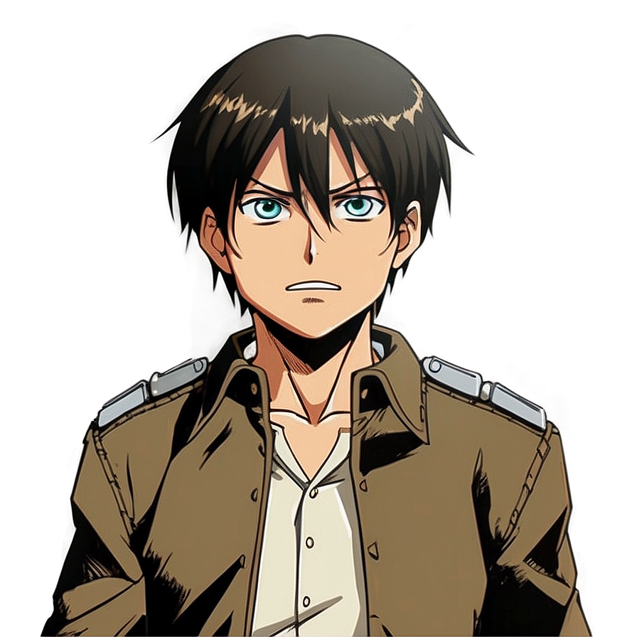 Freedom Fighter Eren Yeager Png Dqk