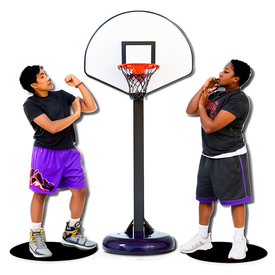 Freestanding Basketball Hoop Png Byp31