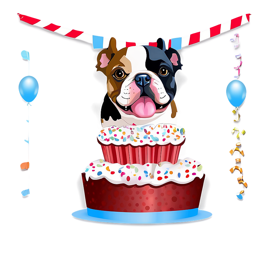 French Bulldog Birthday Png 06202024