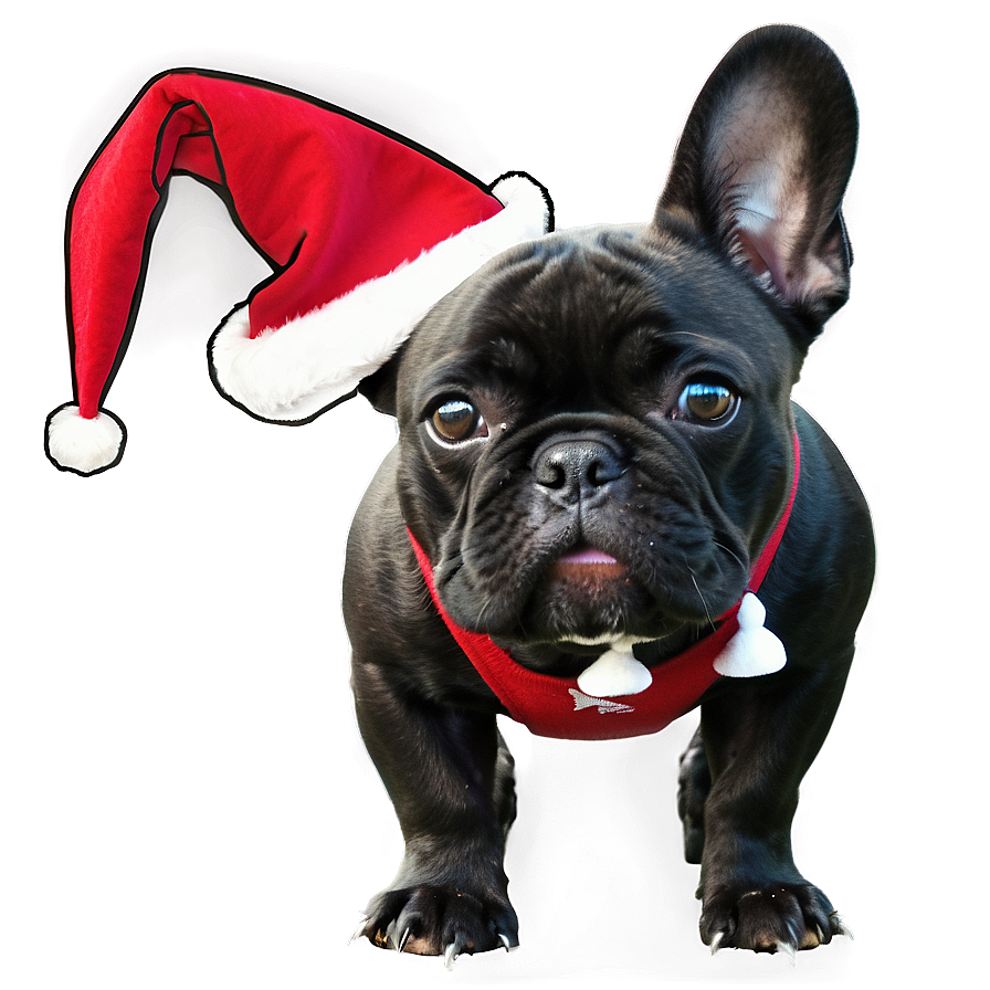 French Bulldog Christmas Png Coj52