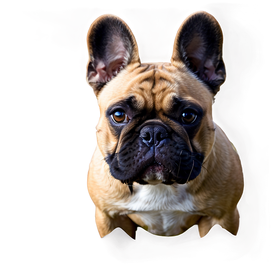 French Bulldog Head Png 25