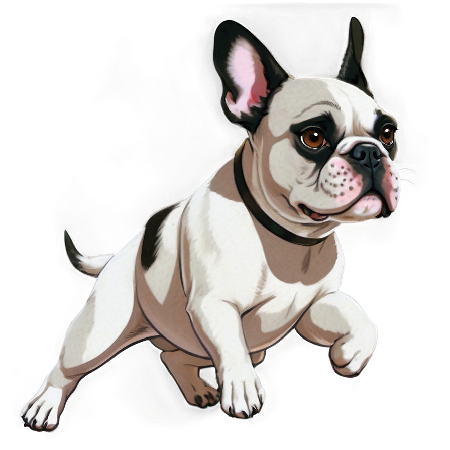 French Bulldog Running Png 73